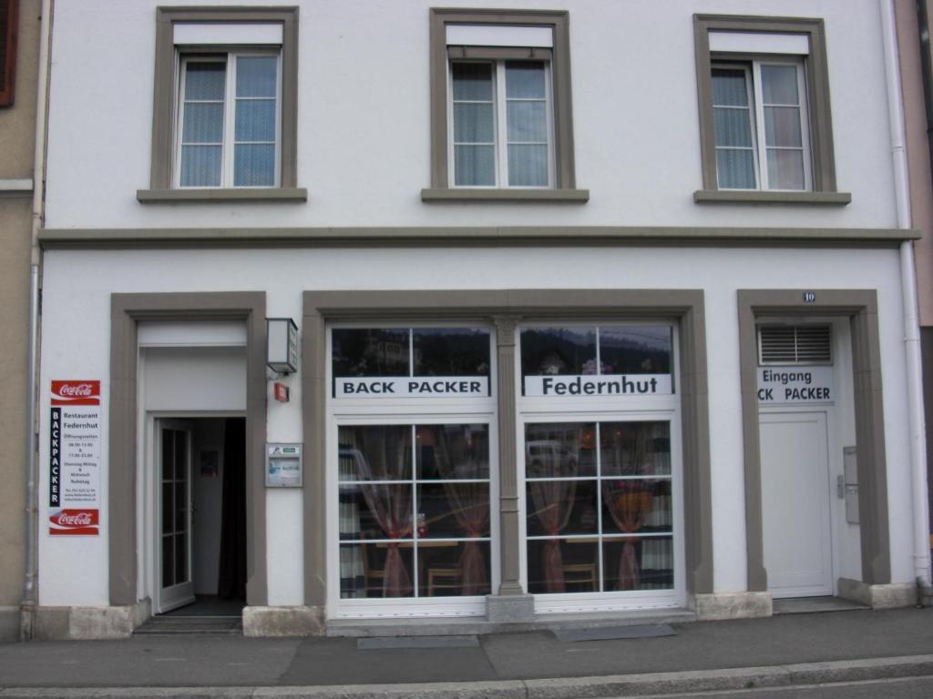 Back-Packer Federnhut Pansiyon Schaffhausen Dış mekan fotoğraf