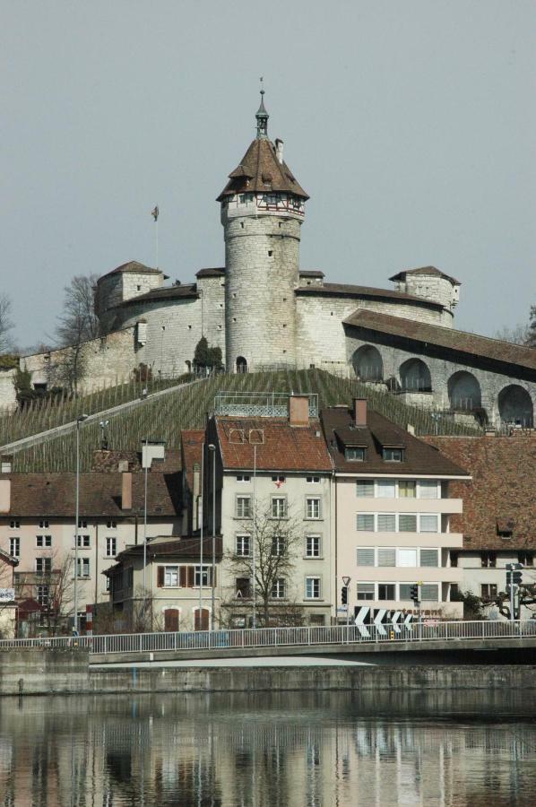 Back-Packer Federnhut Pansiyon Schaffhausen Dış mekan fotoğraf